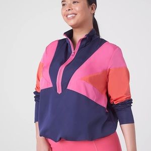 LIVI Half-Zip Colorblock Windbreaker Jacket
